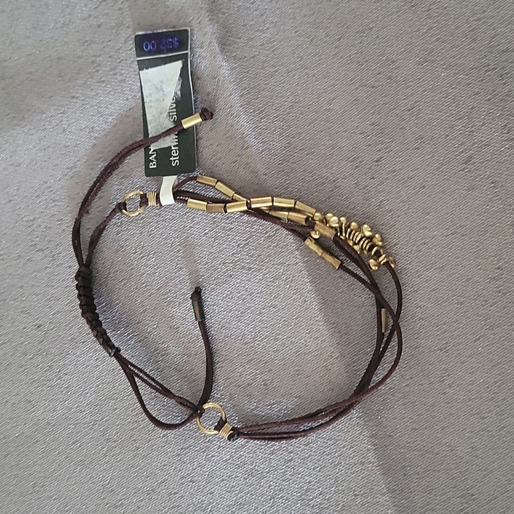 Brown and Gold Bracelet